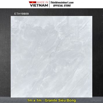 Gạch 1m x 1m PTG ETH19809 Vân Đá Sáng