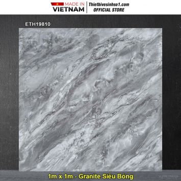 Gạch 1m x 1m PTG ETH19810 Vân Đá Ghi