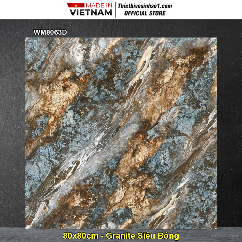 Gạch 80x80 PTG WM8063D Vân Đá