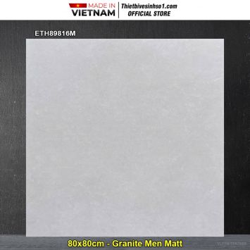 Gạch 80x80 PTG ETH89816M Vân Xám