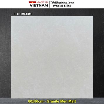 Gạch 80x80 PTG ETH89818M Vân Xám