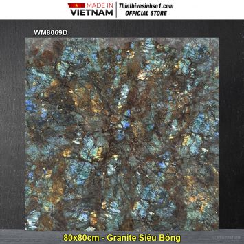 Gạch 80x80 PTG WM8069D Vân Đá Xanh