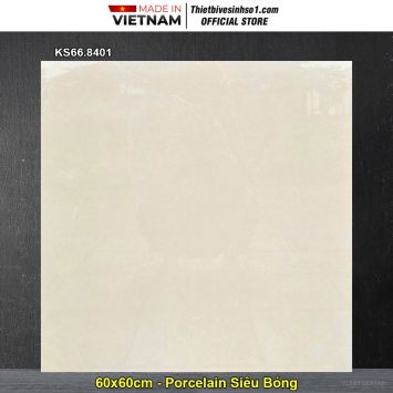 Gạch 60x60 Redstar KS66.8401 Vàng Kem