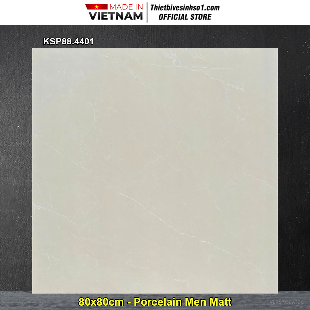 Gạch 80x80 Redstar KSP88.4401 Vàng Kem