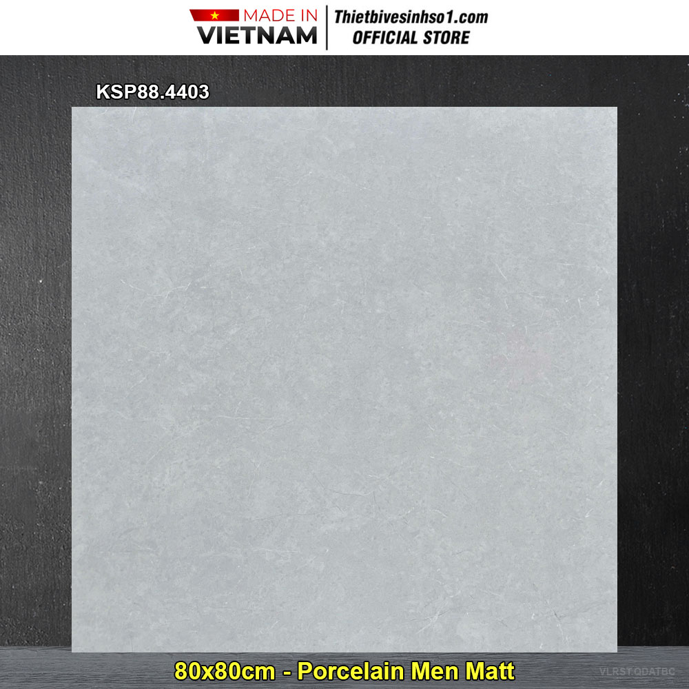 Gạch 80x80 Redstar KSP88.4403 Vân Xám