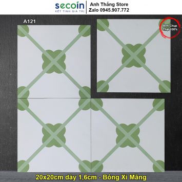 Gạch Bông Xi Măng 20x20 Secoin A121