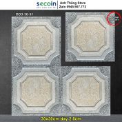 Gạch Lát Sân 30x30 Terrazzo Đa Màu Secoin OD3-30-51