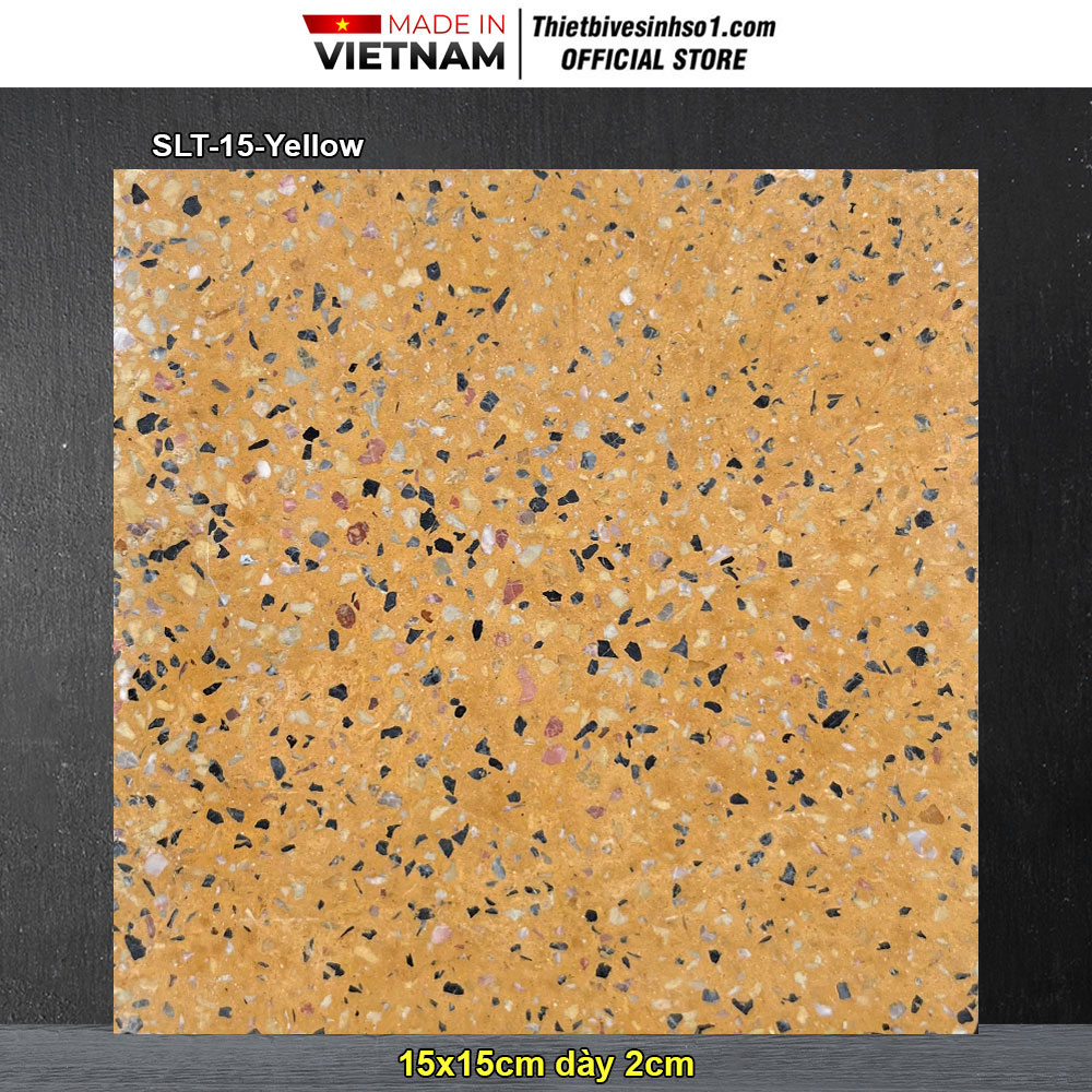 Gạch 15x15 Terrazzo Secoin SLT-15-Yellow Gạch 15x15 Terrazzo Secoin SLT-15-Yellow