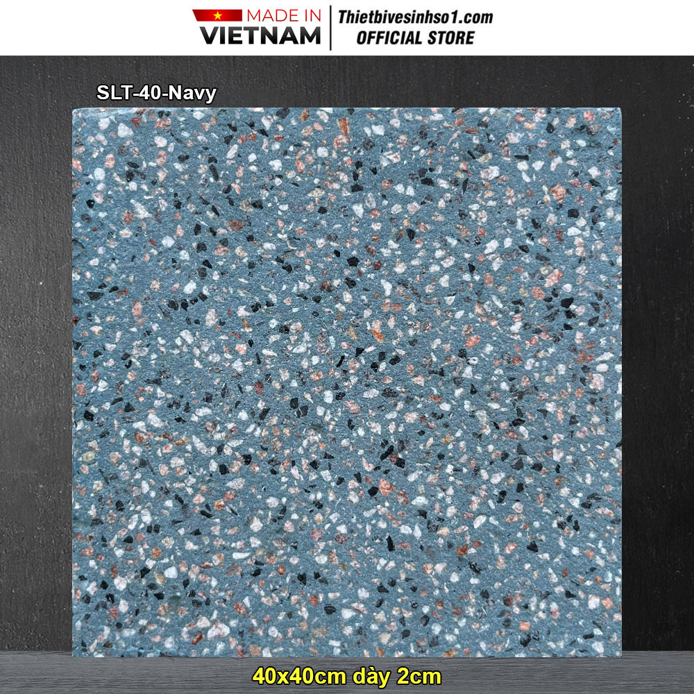 Gạch 40x40 Terrazzo Secoin SLT-40-Navy