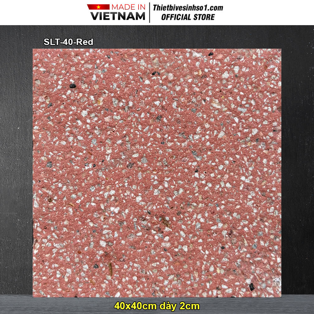 Gạch 40x40 Terrazzo Secoin SLT-40-Red