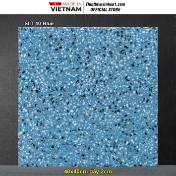 Gạch 40x40 Terrazzo Secoin SLT-40-Blue