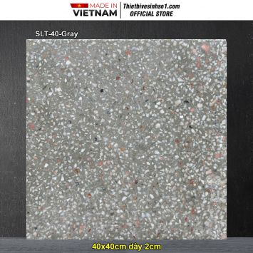 Gạch 40x40 Terrazzo Secoin SLT-40-Gray