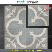 Gạch Bông Terrazzo 20x20 Secoin TE2-416