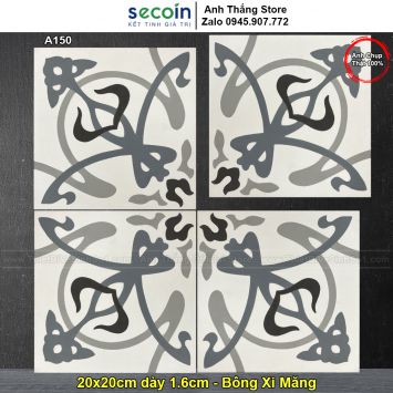 Gạch Bông Xi Măng 20x20 Secoin A150
