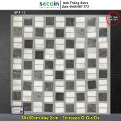 Gạch 60x60 Terrazzo Ô Giả Đá Secoin SP1-13