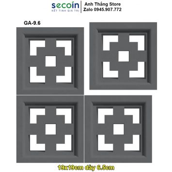 Gạch Thông Gió 19x19 Secoin GA 9.6