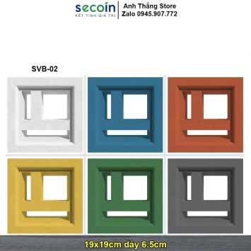 Gạch Thông Gió 19x19 Secoin SVB-02