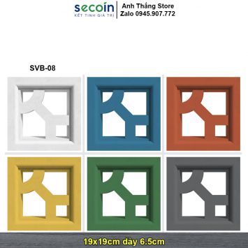 Gạch Thông Gió 19x19 Secoin SVB-08