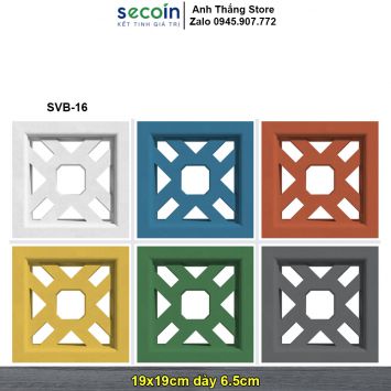 Gạch Thông Gió 19x19 Secoin SVB-16