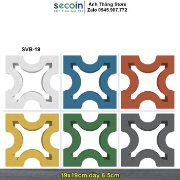 Gạch Thông Gió 19x19 Secoin SVB-19