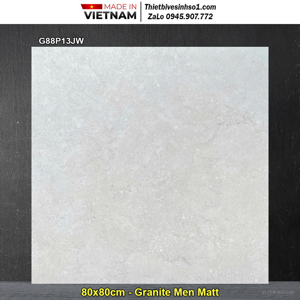 Gạch 80x80 Taicera G88P13JW Vân Xám