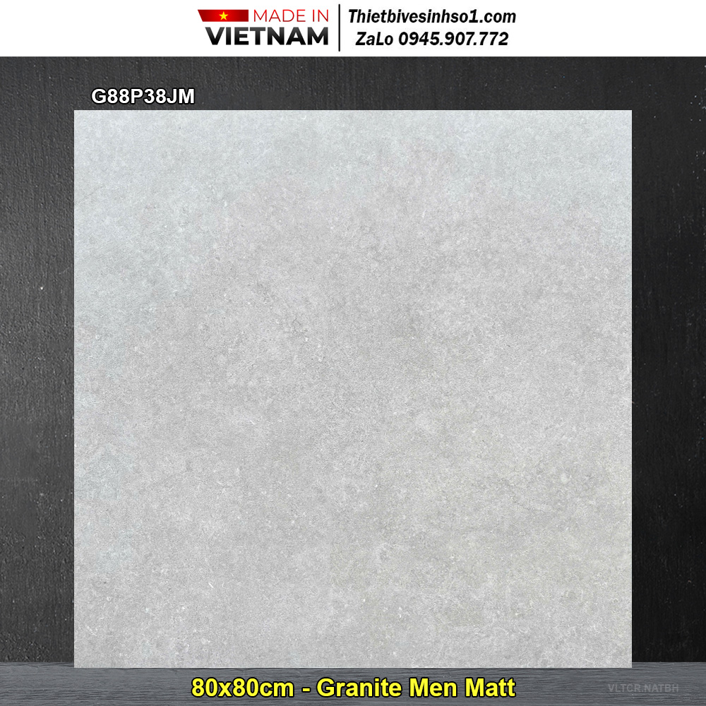 Gạch 80x80 Taicera G88P38JM Vân Xám