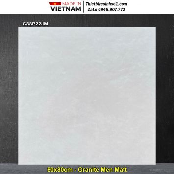 Gạch 80x80 Taicera G88P22JM Vân Xám