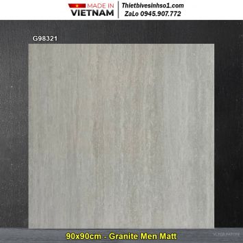 Gạch 90x90 Taicera G98321 Vân Xám