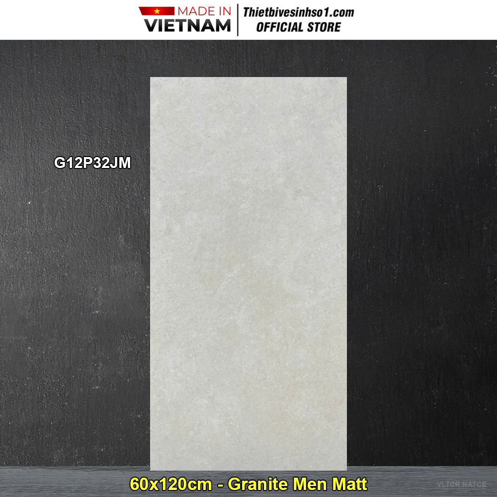 Gạch 60x120 Taicera G12P32JM Vân Xám Kem