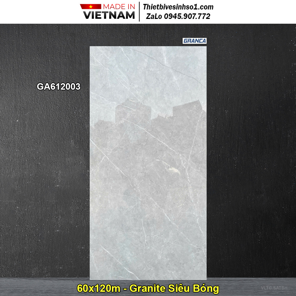 Gạch 60x120 Thắng Cường GA612003 Vân Xám