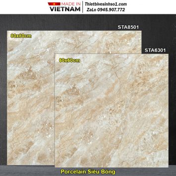 Gạch 80x80 Và 60x60 Thắng Cường STA8501-STA6301