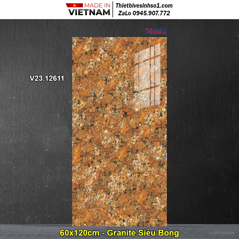 Gạch 60x120 Thắng Cường V23.12611 Đá Hoa Cương