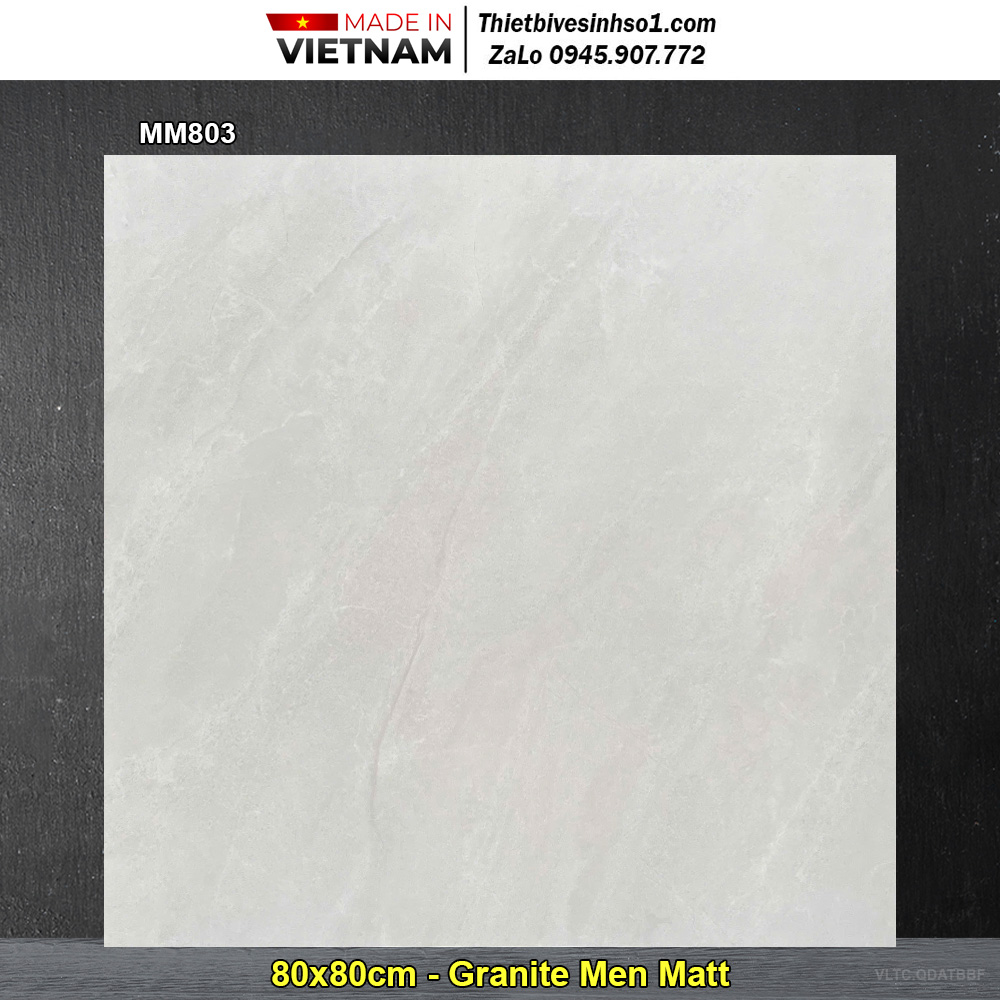 Gạch 80x80 Thắng Cường MM803 Vân Xám
