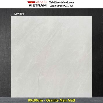 Gạch 80x80 Thắng Cường MM803 Vân Xám