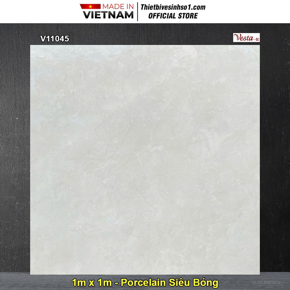 Gạch 1m x 1m Thắng Cường V11045 Vân Vàng Nhạt