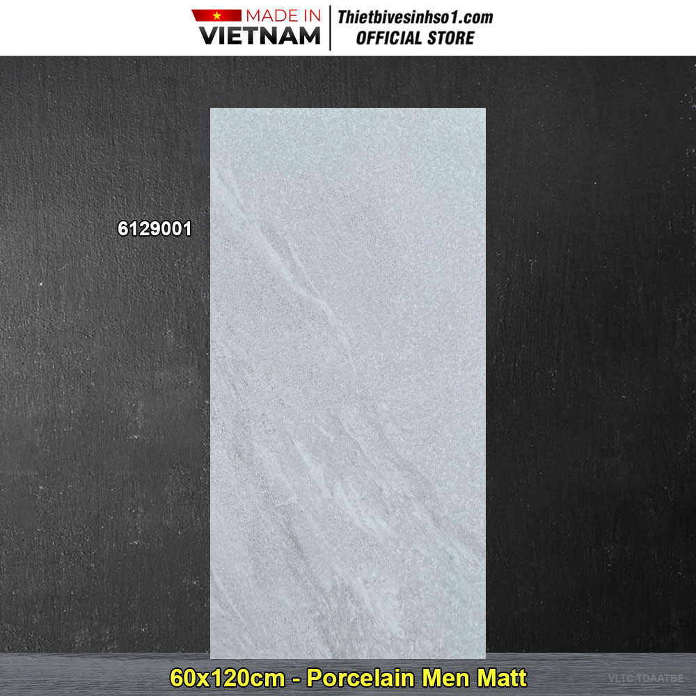 Gạch 60x120 Thắng Cường 6129001 Vân Xám Gạch 60x120 Thắng Cường 6129001 Vân Xám