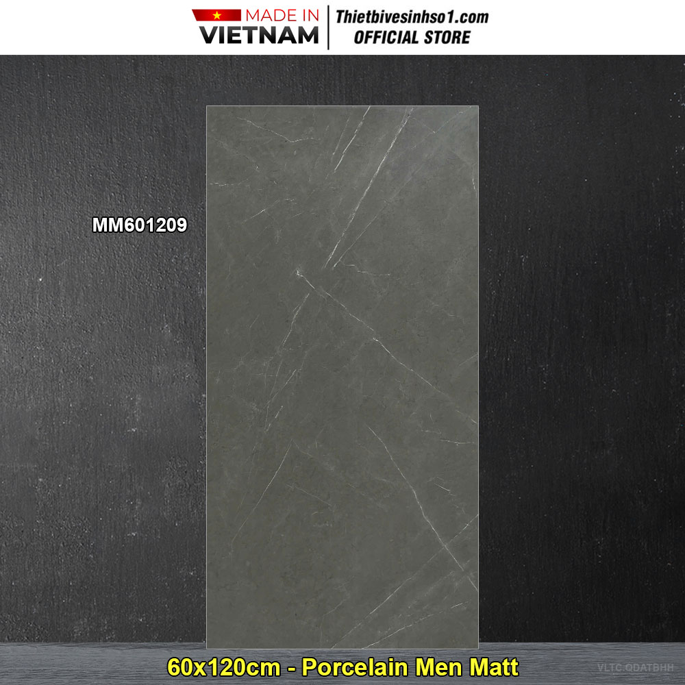 Gạch 60x120 Thắng Cường MM601209 Vân Ghi