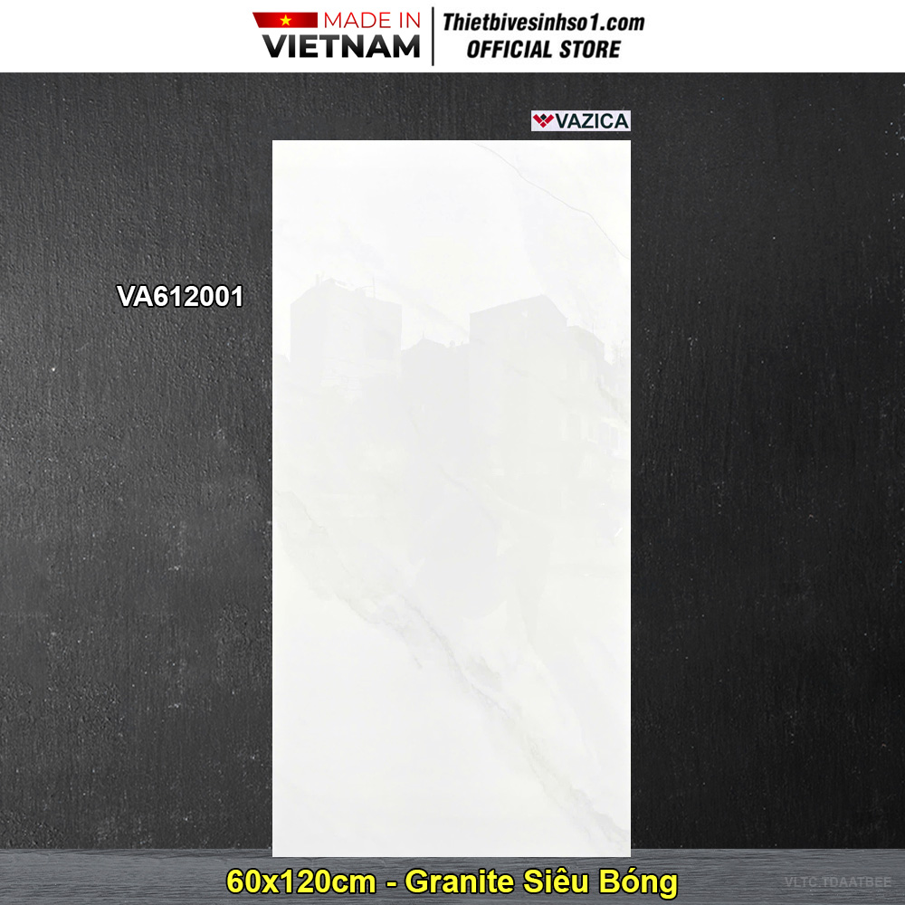 Gạch 60x120 Thắng Cường VA612001 Trắng Khói