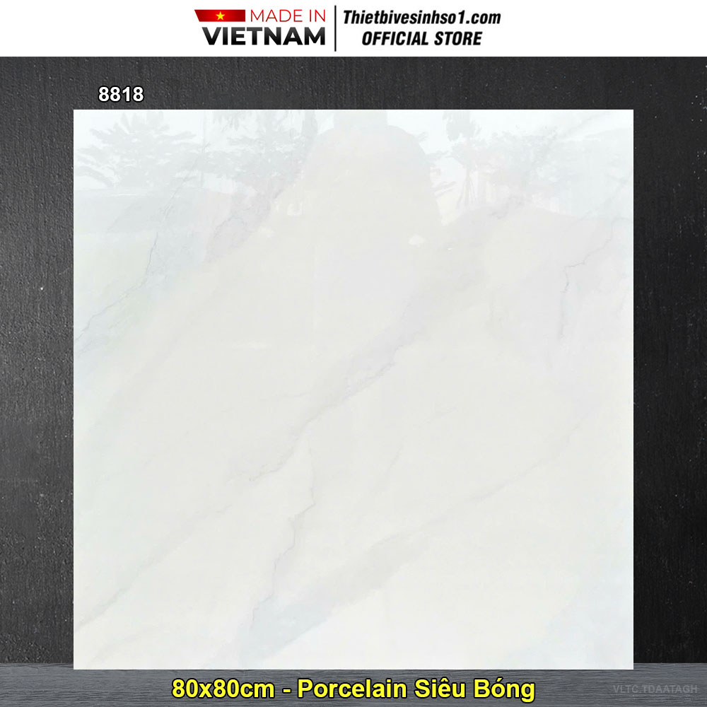 Gạch 80x80 Thắng Cường 8818 Trắng Khói Gạch 80x80 Thắng Cường 8818 Trắng Khói