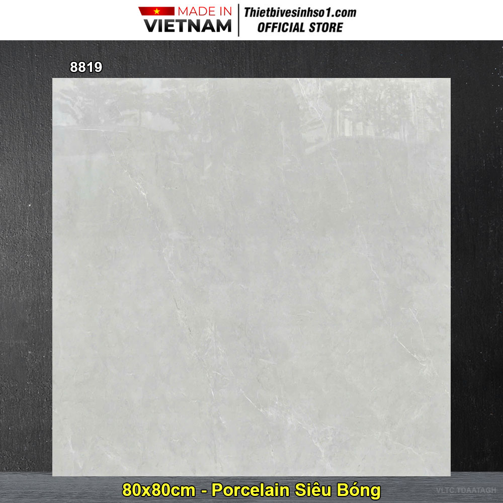 Gạch 80x80 Thắng Cường 8819 Vân Xám Gạch 80x80 Thắng Cường 8819 Vân Xám