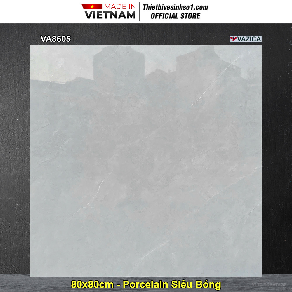 Gạch 80x80 Thắng Cường VA8605 Vân Xám
