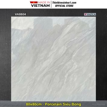 Gạch 80x80 Thắng Cường VA8604 Vân Xám