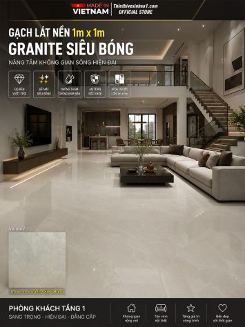 Gạch 1m x 1m Thắng Cường VA1007