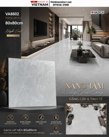 Gạch 80x80 Thắng Cường VA8602