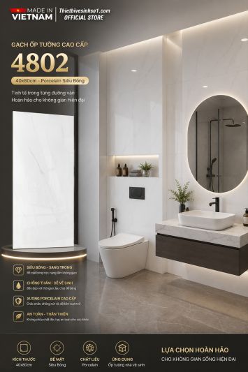 Gạch 40x80 Thắng Cường 4802