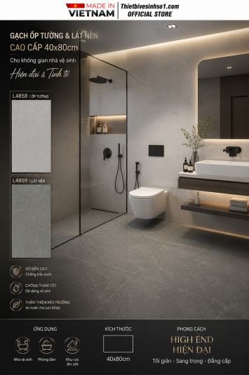 Gạch 40x80 Thắng Cường L4859-L4858
