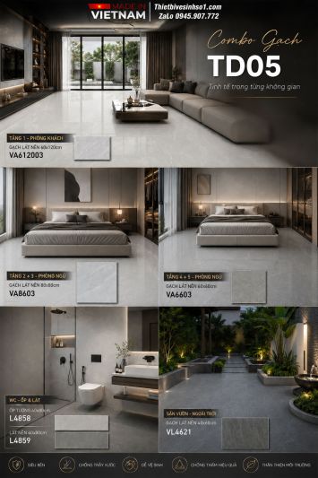 Combo Gạch Ốp Lát Thắng Cường TD05