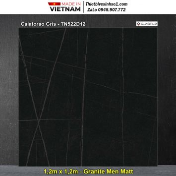 Gạch 1,2m x 1,2m Trung Đô Calatorao Gris-TN522D12