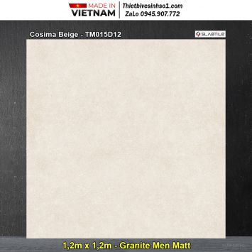 Gạch 1,2m x 1,2m Trung Đô Cosima Beige-TM015D12