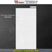 Gạch 60x120 Trung Đô Concrete Cemento-TM005D62